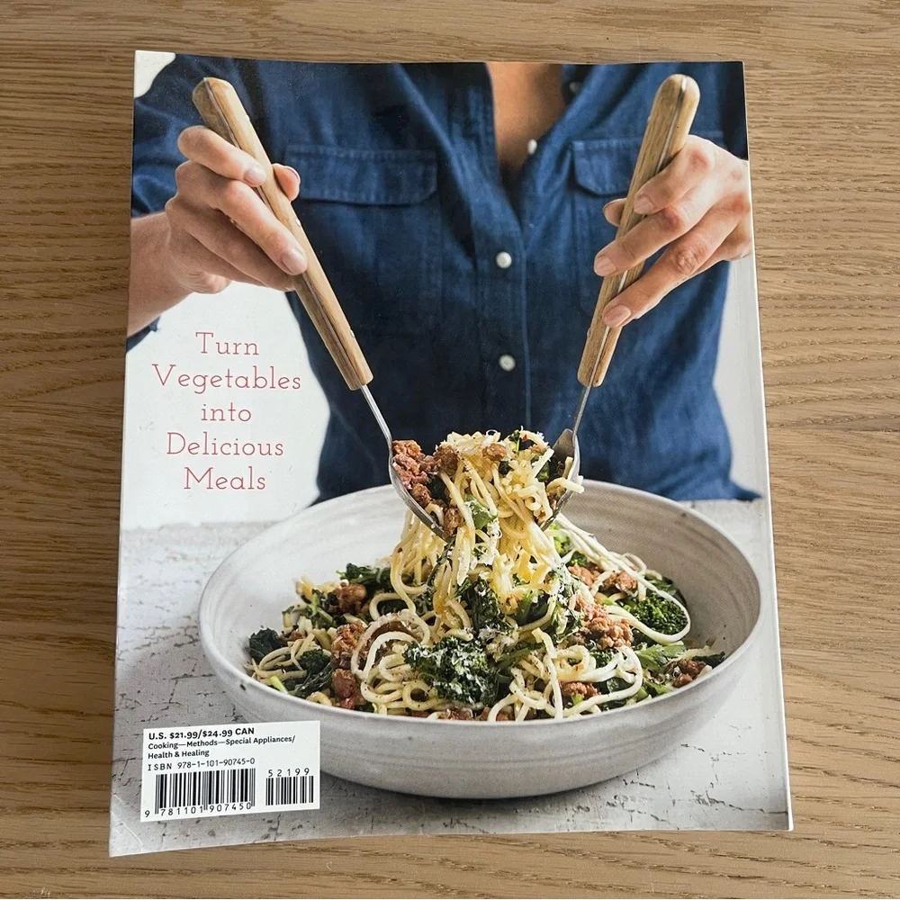 Inspiralize Everything Cookbook heathy vegetarian vegetables paleo gluten free